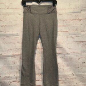 Lululemon Pants Womens 6 Mudra Gray Heathered Athletic Yoga Gym Workout